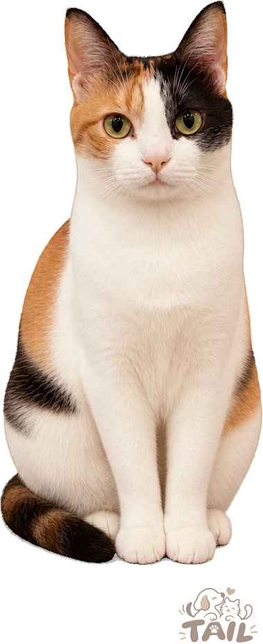 Huahua on the desktop, sitting